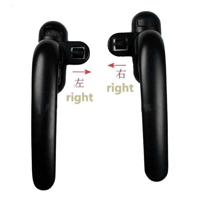 3 Colors Aluminum Window Handle Parts Seven Character Handle Lock