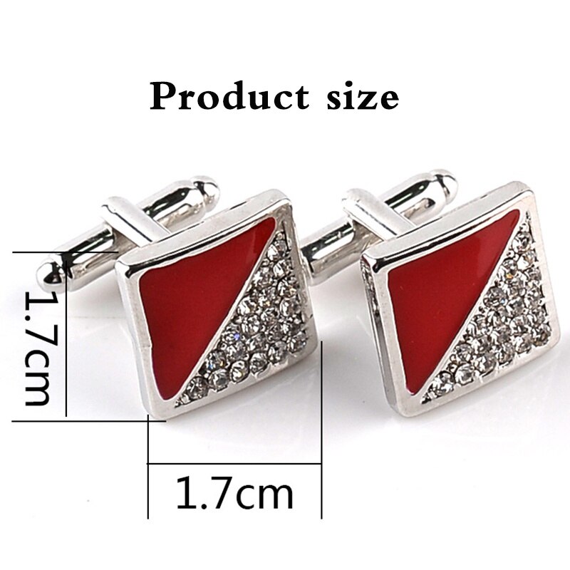 1 Pair Business Shirt Cufflinks Cuff Button Alloy Jewelry Party Decor Men's Wedding