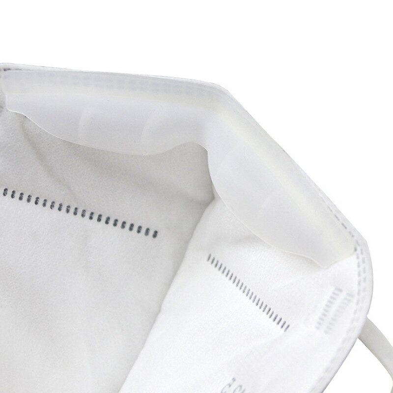 Tira de silicona suave para mascarilla de adultos, accesorio portátil transparente para tapabocas, 1/5/10 Uds.