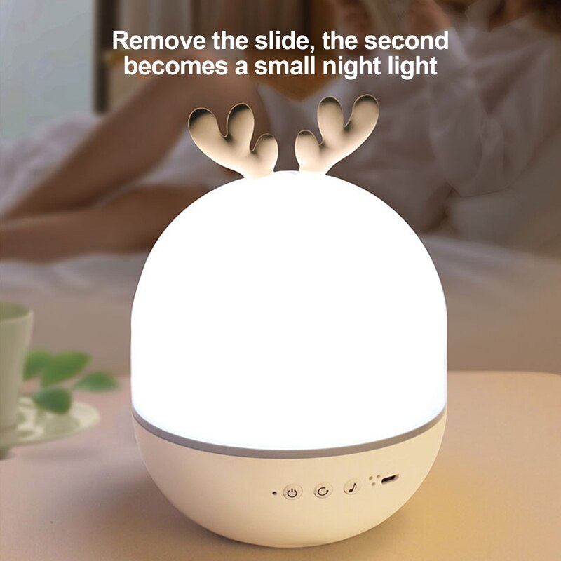 Projector Night Light With Usb Powered Starry Romance Rotating Projection Lamp For Kids Adults Room Dec Christmas