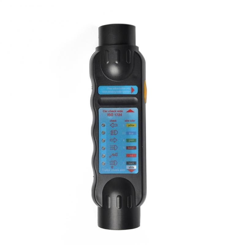Neue 7 Stift Auto Abschleppen Licht Tester Anhänger Wohnwagen Abschleppen Abschleppen Bar Licht Verdrahtung Schaltkreis-Tester Steckdose diagnostizieren Werkzeuge