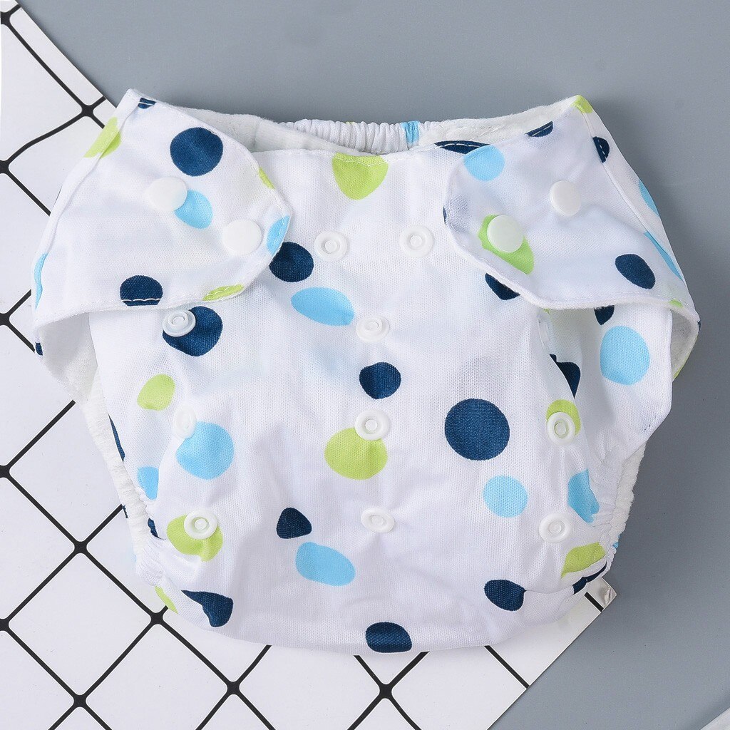 Washable Nappy Eco-friendly Cloth Diaper Adjustable reusable diaper cover Cotton baby Training Pants kids Underwear Nappy Diaper