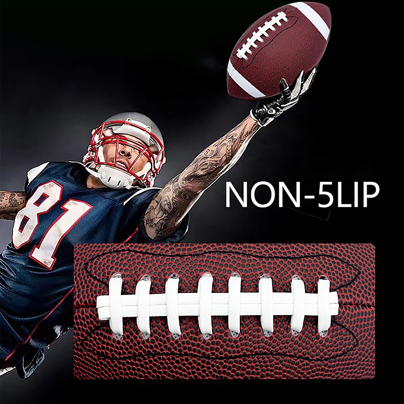 American Football Voetbal Rugby Vereniging Voetbal Footy Ball Standaard Maat 8.5Inch Sport Voetbal Voor Mannen Vrouwen Kinderen