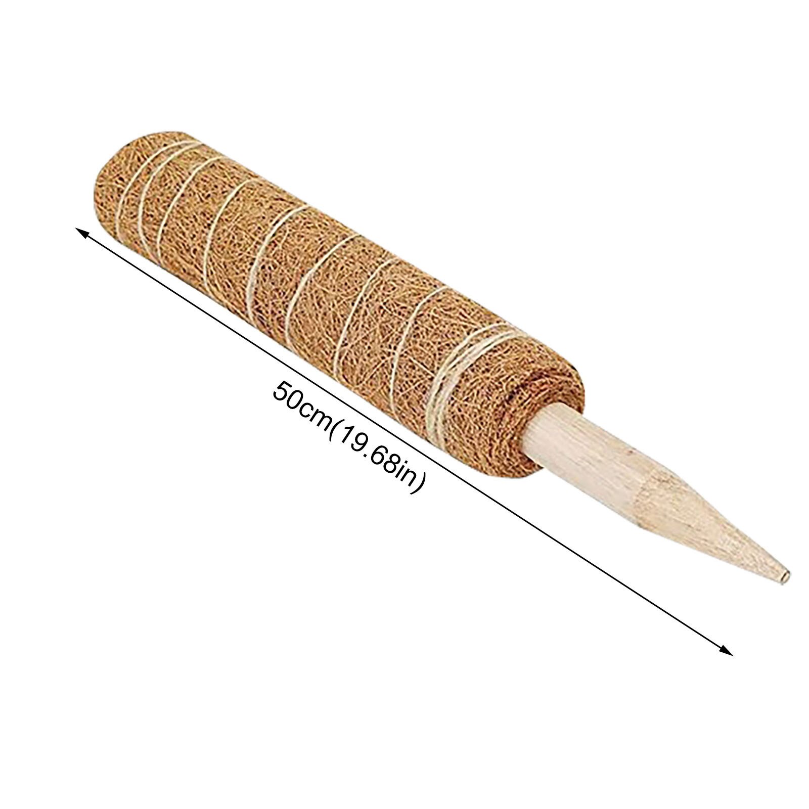 Plant Support Moss Pole Pole Moss Stick for Climbing Plants Support Extension: 50cm