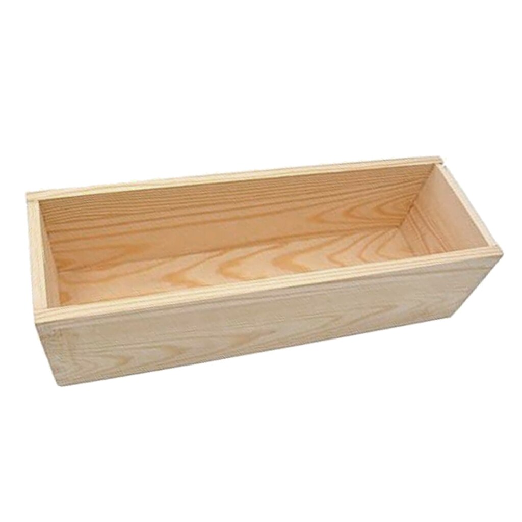 42oz Rectangular Shape Wooden Box Tools Soap Cake Toast Baking Baking Accessories