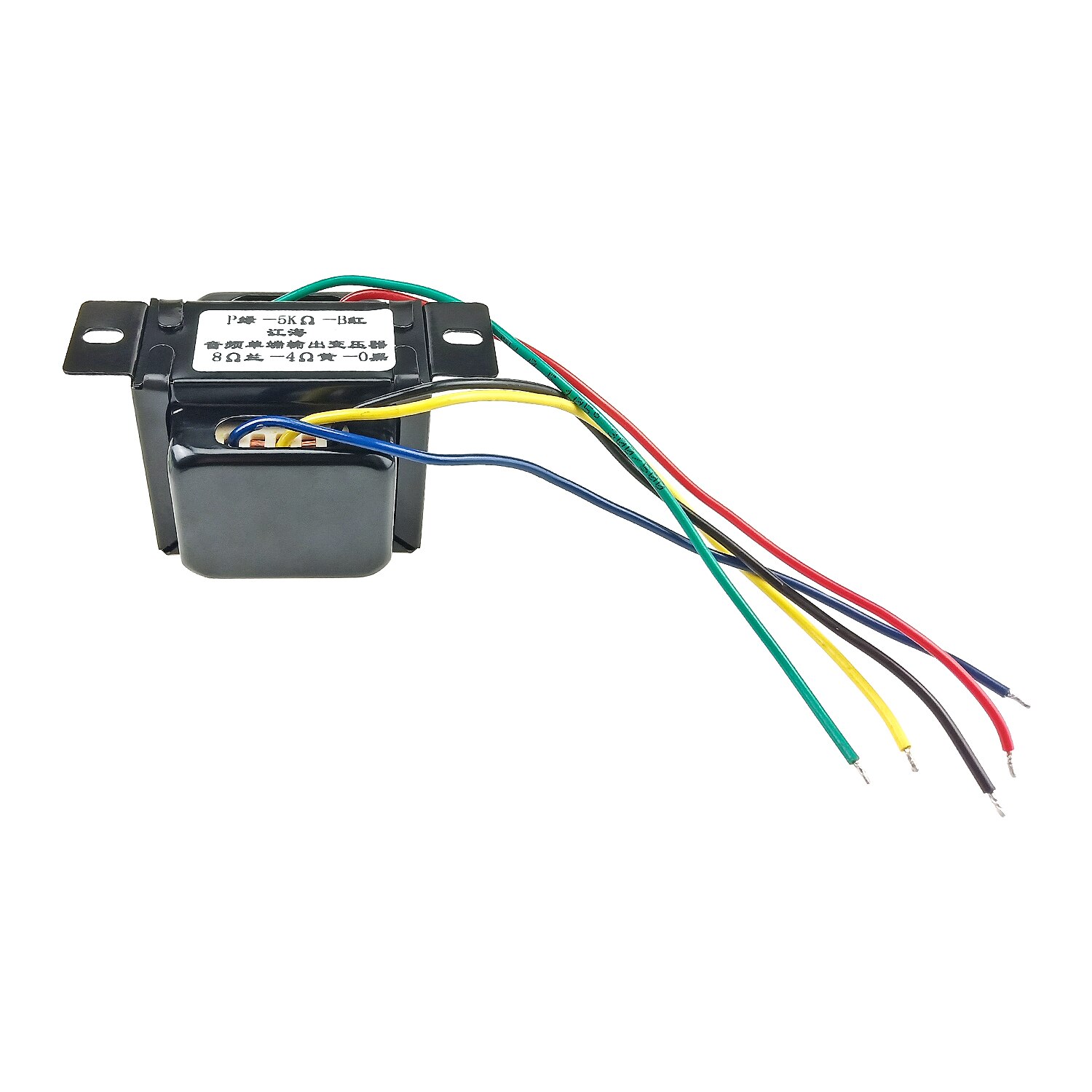 GHXAMP 5K Tube Amplifier Transformer EI57 Iron Core Single-ended Output Transformer For 6P1 6P14 6P6 Valve Amplifier 5W 1PC