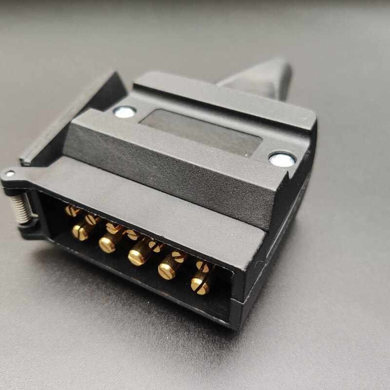 Cvp 12- pins aanhangwagen platte mannelijke stekker vrouwelijke aansluiting australische 12v connector camperonderdelen camper caravan accessoires