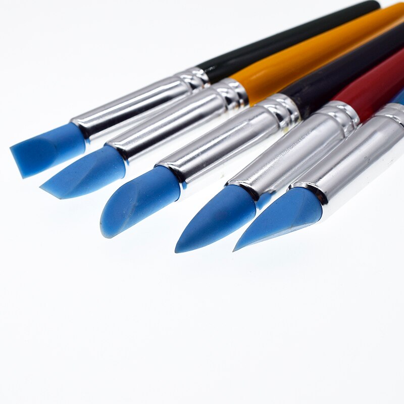Soft Head Rubber Shaper Pen Polymer Clay Tools hobby model tools Colour Shaper Kids Paint Set art supplies ceramic tools 10mm