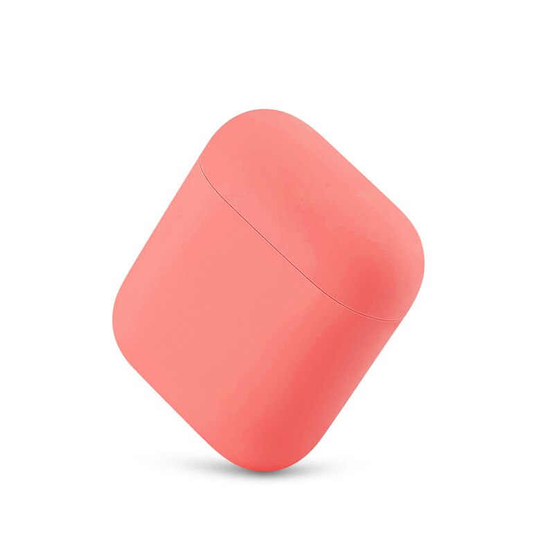 Funda de silicona blanda para auriculares Airpods 1/2, accesorios para auriculares, funda protectora para Apple AirPods 2: Watermelon red