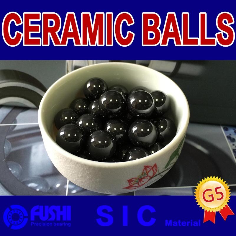 Sic keraamiset pallot 1.588 2.381 3 3.175 3.969 4 4.763 5 5.953 6 ( 10 pc)  piikarbidi  g5 tarkkuuspallo
