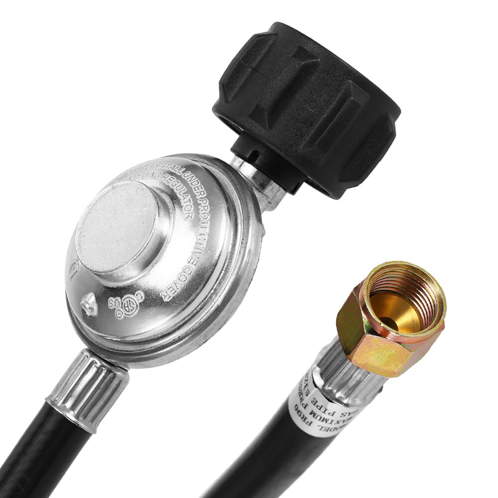 Polegada Mangueira De Gás Propano Regulador 24 QCC1/Tipo-1 GPL Mangueira com 3/8 ''Feminino Flare Porca para A Maioria grelhador a gás Aquecedor Fire Pit Tabela
