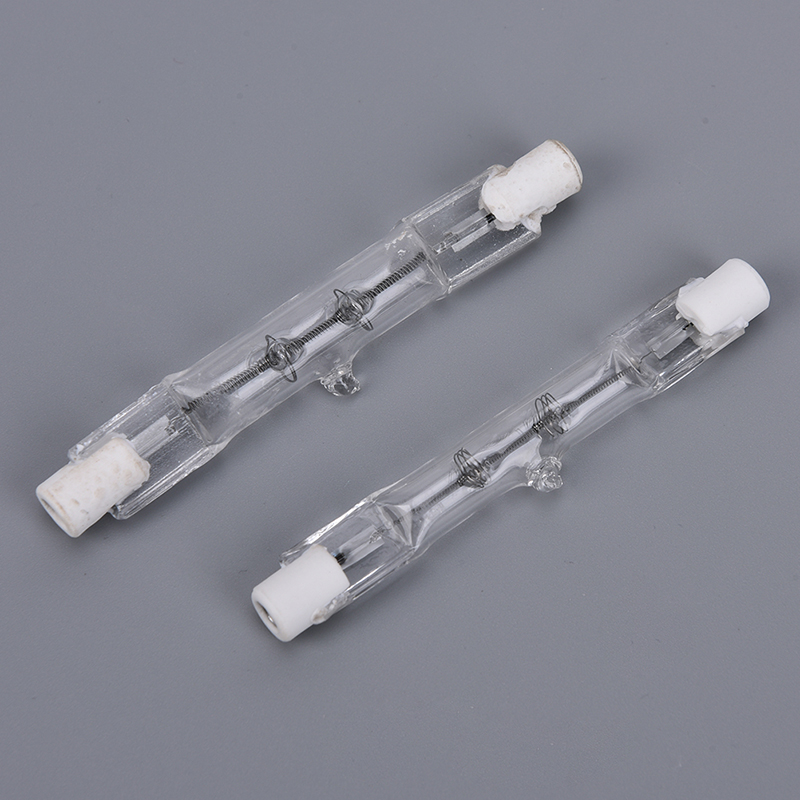 Bombilla halógena R7s, 100W, 200W, lámpara halógena de 78mm, 220V, tamaño de 78mm