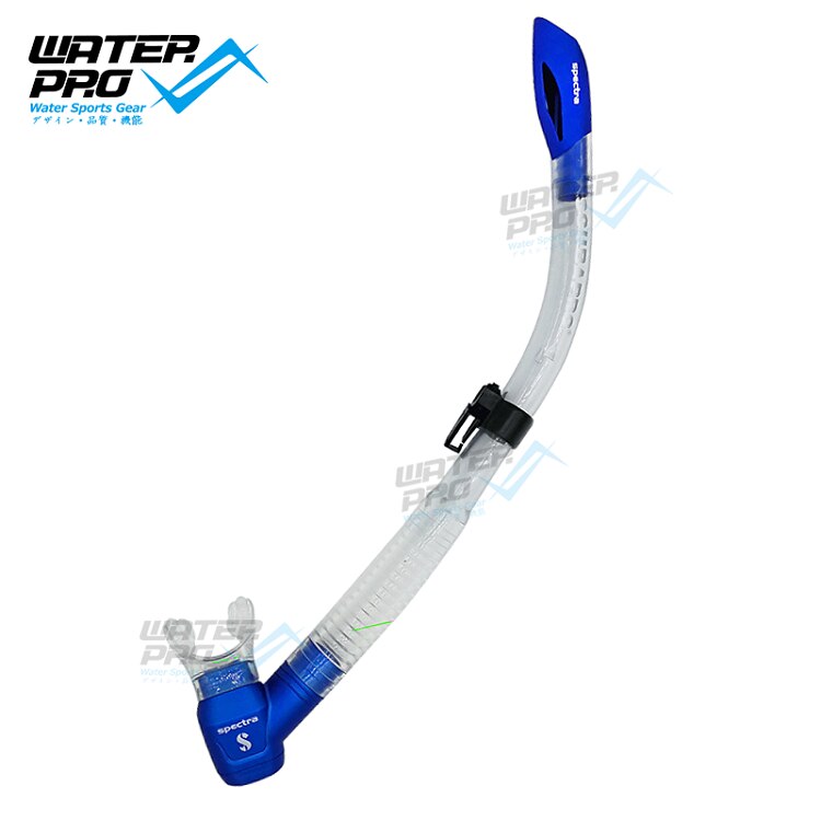 Scubapro SPECTRA SNORKEL - SEMI DRY: Clear Blue