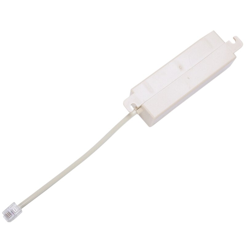 Beige RJ11 6P4C Stekker Naar 5 Poorten 6P2C Vrouwelijke Socket Telefoonlijn Splitter Adapter & RJ11 6P4C Telefoon Kabel koord