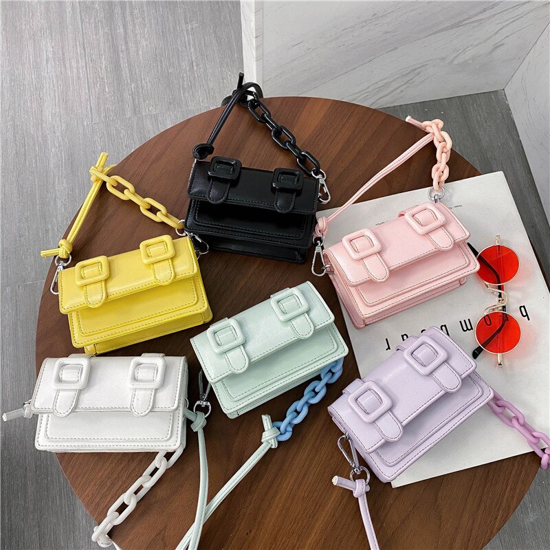 Portemonnee En Handtas Voor Vrouwen Leuke Lederen Coin Pouch Wallet Candy Kleur Meisjes Portefeuilles Dames Mini Clutch Bag