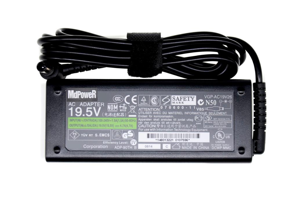Original For SONY 19.5V 4.7A VGP-AC19V26 VGP-AC19V10 VGP-AC19V14 VGP-AC19V32 AC19V51 laptop supply power AC adapter charger