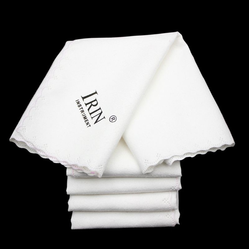 5Pcs Microfiber Cleaning Polijsten Polish Doek Voor Muziekinstrument Gitaar Viool Piano Klarinet Trompet Sax Universele