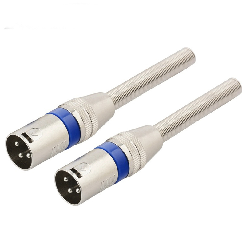 Audio Jack 3 Pin XLR Adapter Connector to 3.5 mm Male Female 6.35 mm To XLR Plug Audio Converter Microphone Adaptors