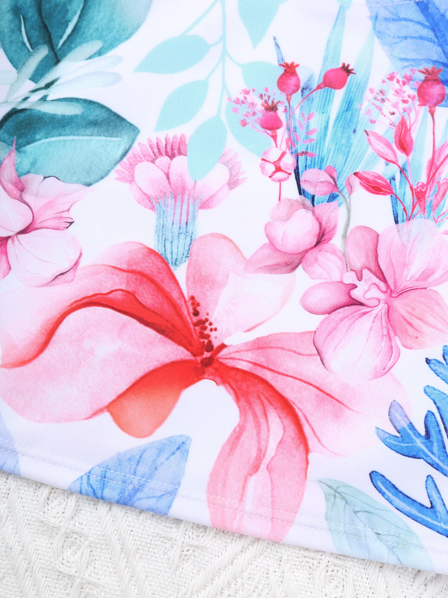 Swift Floral Peache Kids' T-shirt (USA Size)