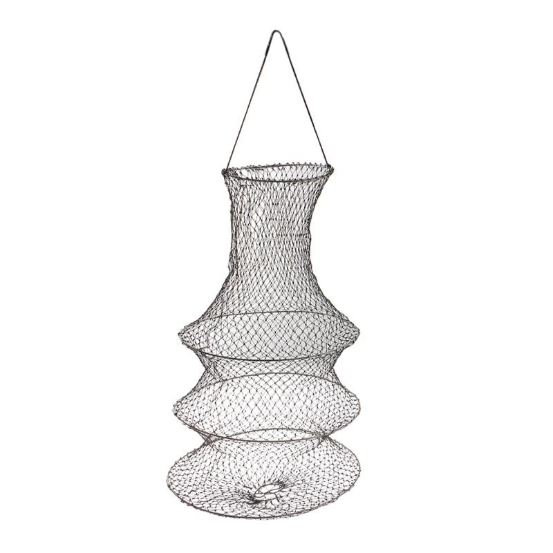 1Pc Fishing Net Fishing Cage Copper Spring Shoal Netting Net Fishing Tackle Fishing Supplies Fishing Tackle