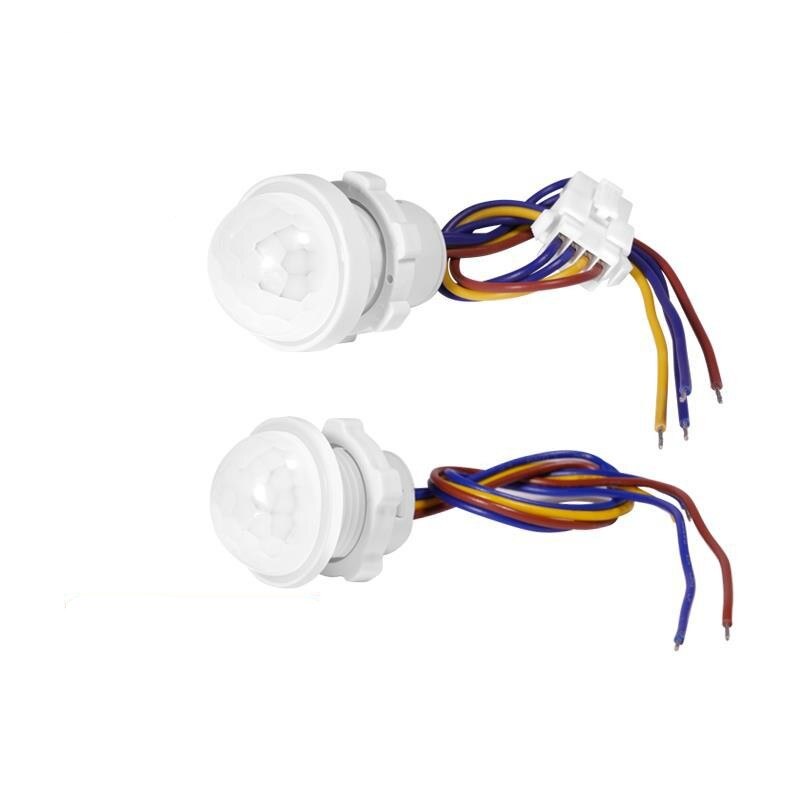 Mini Closet PIR Sensor Detector Smart Switch 110V 220V LED PIR Infrared Motion Sensor Detection Automatic Sensor Light Switch: as shown