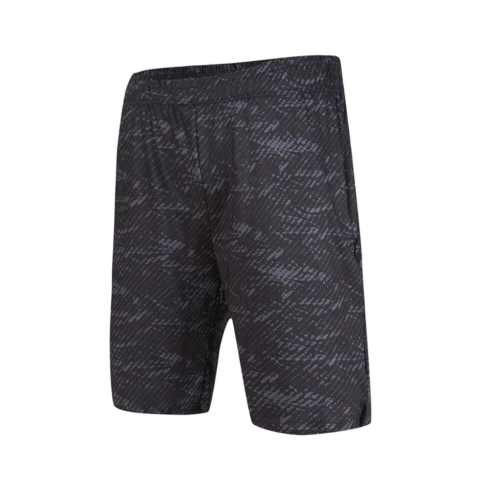 Summer Running Training Shorts Men Sports Jogging Fitness Shorts Quick Dry Mens Gym Shorts Sport Gyms Short Grey Printed