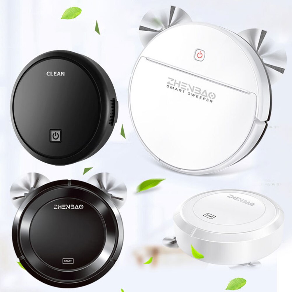 ZB200 Intelligent Floor Cleaning Robot Sweeping Machine Vacuum Cleaner USB Charging Automatic Vacuum Cleaner for Home