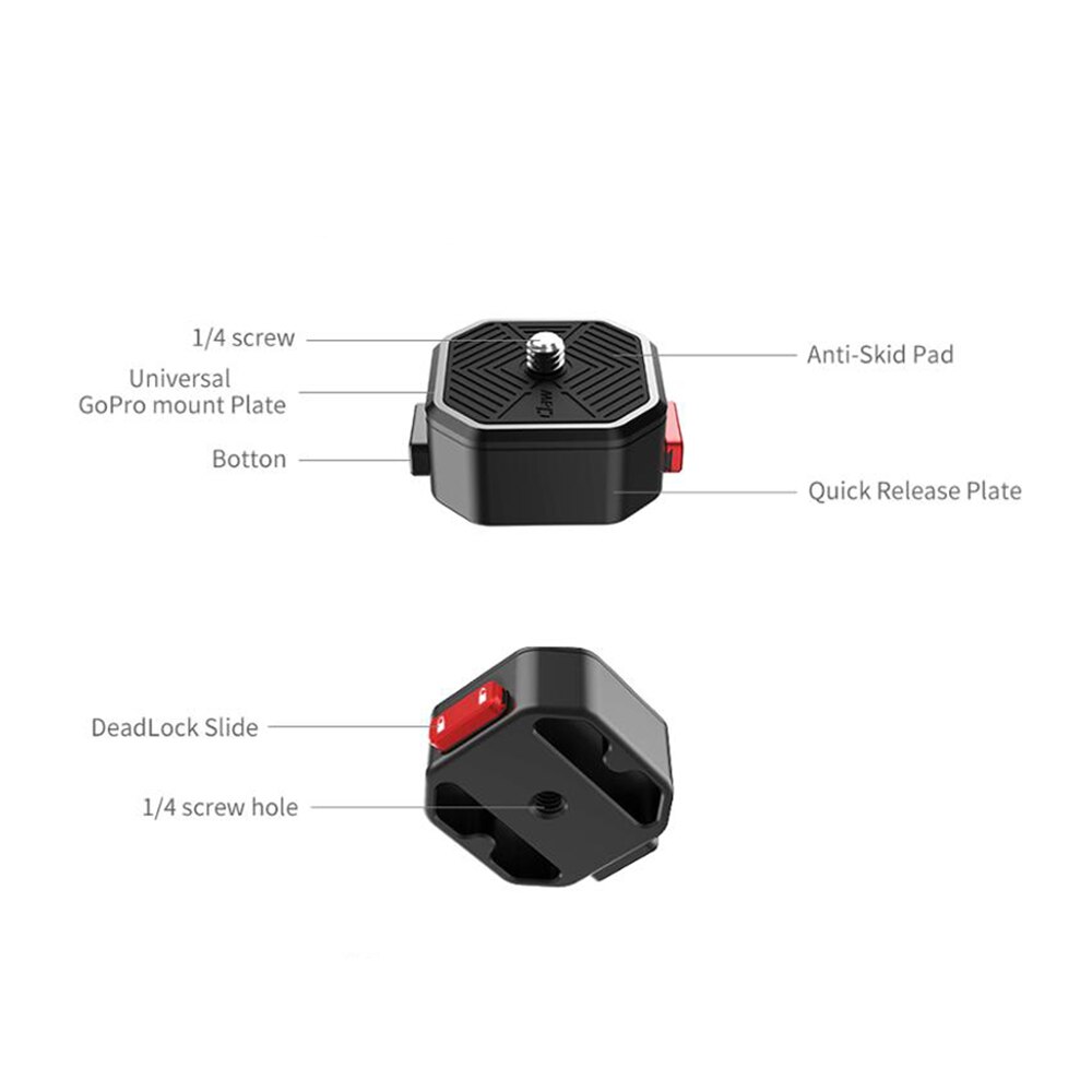 Pince de sangle de ceinture pour GoPro