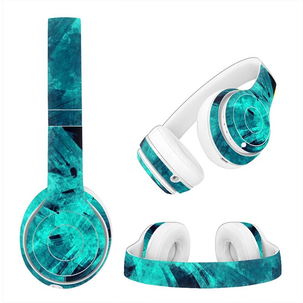 For Beats Studio 2 3 Wireless Headphone Sticker Protective Wrap Cover Vinyl Decal Skin for Studio 3 Bluetooth Headphone sticker: TN- Studio2or3-0304