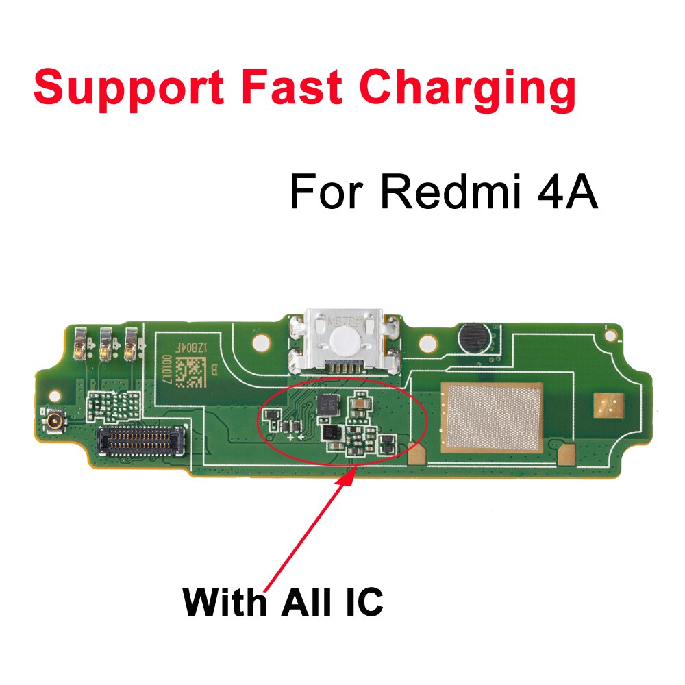 USB Charging Port Flex Support Fast Charging For Xiaomi Redmi 4 4A 4x 4pro 5 5A 5PLUS note 4 4x 5 Dock Charger Connector Flex: For Redmi 4A