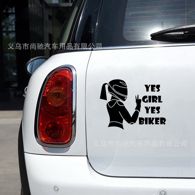 Motorrad aufkleber Respekt für Radfahrer reflektierende Vinyl 3D-Aufkleber 3D-Aufkleber und Abziehbilder Motorrad zubehör Auto-Styling: Schwarz
