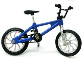Mini Dedo de aleación BMX para niños, bicicleta multifuncional, opciones de colores, juguete: A3