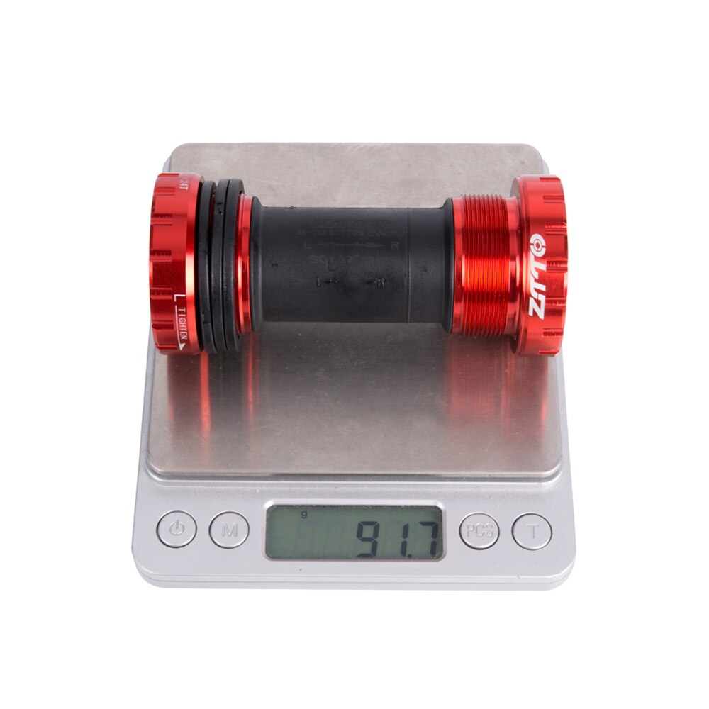 ZTTO BB91 External Bearing Bottom Brackets for Bicycle BSA68 68 73 Thread For Parts Prowheel 24mm Crankset Waterproof CNC MTB