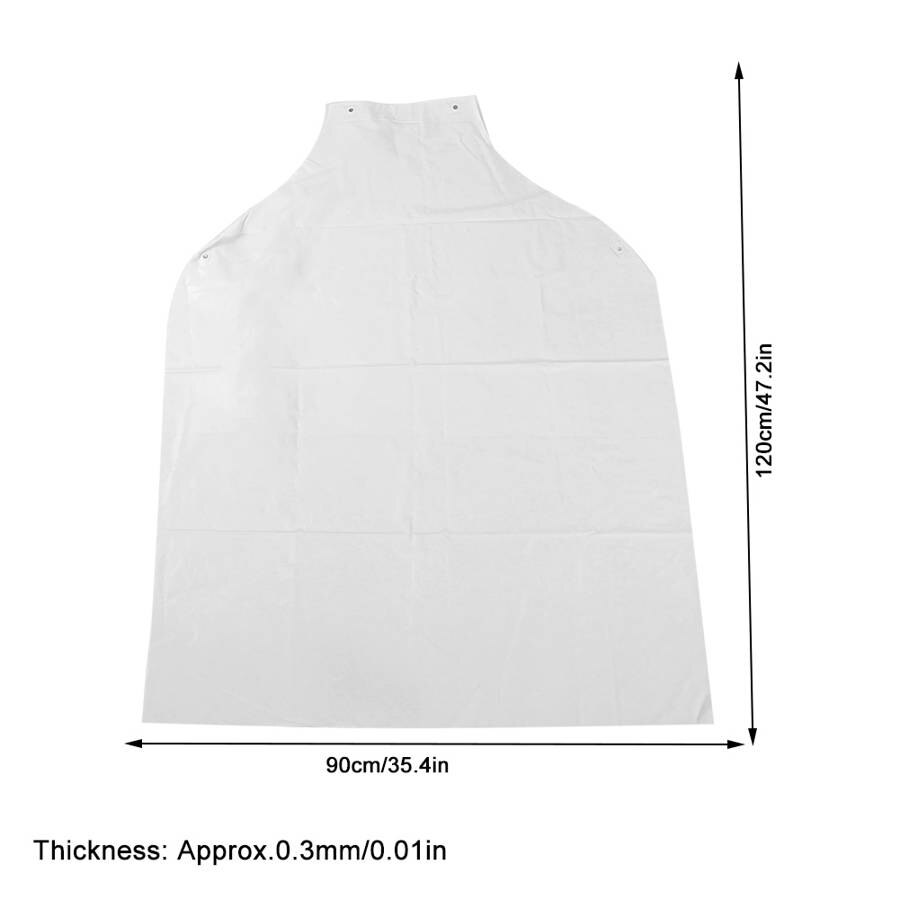 PVC Protection Apron Chemical Resistant Safety Work Wear Waterproof