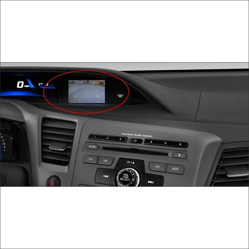 For Honda Civic (FB) Car Rear View Back Up Reverse Camera Sets / Original Screen Compatible / Parking Camera