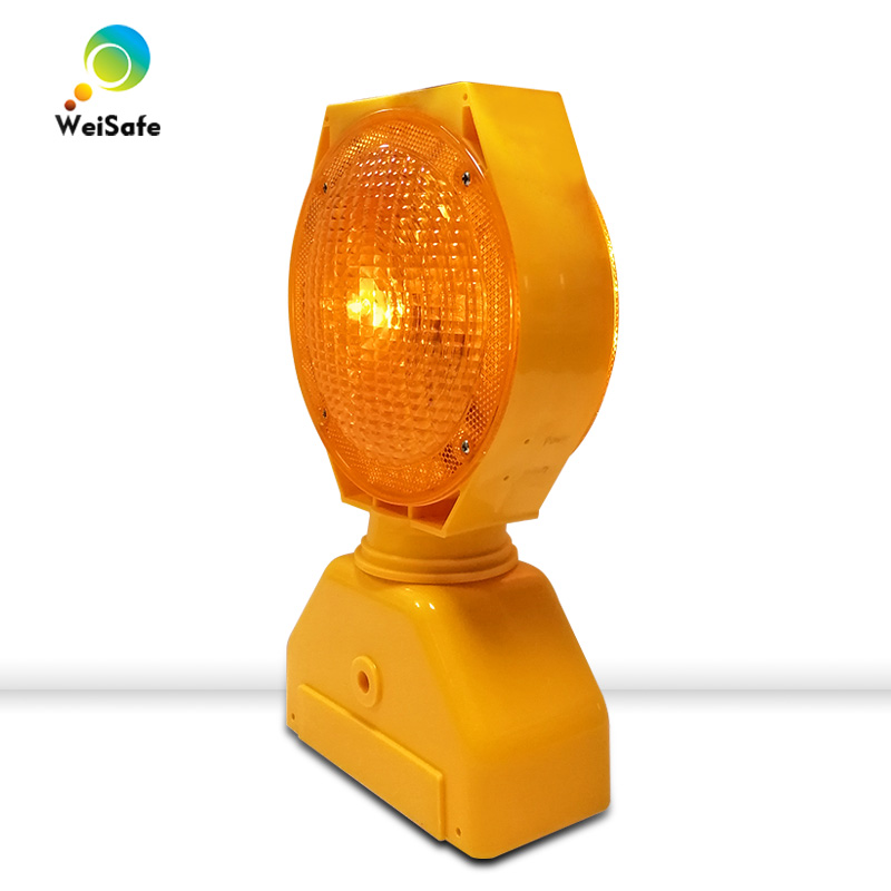 Deisgn fabrikspris høj lysstyrke førte soldrevet gul trafikbarrikade advarselslys førte trafiklys