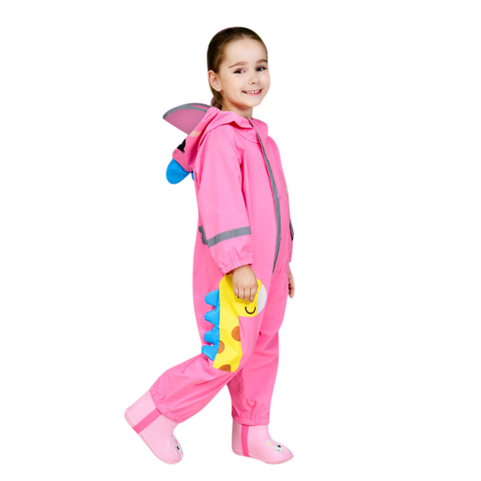 Imperméable pour enfants, combinaison de pluie pour enfants, capuche de bébé, combinaison imperméable une pièce, imperméable boueux, imperméable respirant pour enfants