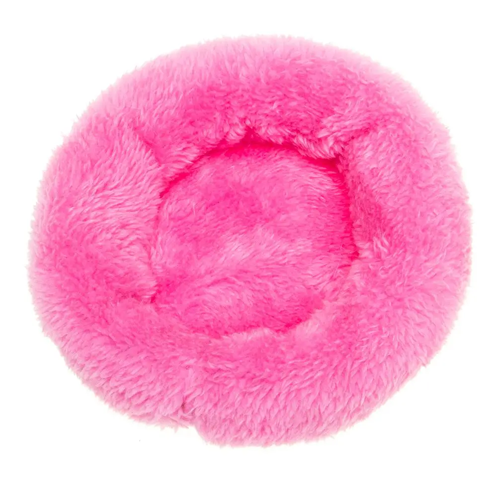Slapende Hamster Slaapbed Hond Zachte Fleece Cavia Bed Winter Huisdier Benodigdheden Kleine Dieren Kooi Mat: S / Donkerbruin