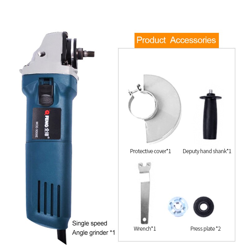 100 Model Angle Grinder Cutting and Polishing Metal Woodworking Saw Conversion Tool Angle Grinder: Default Title