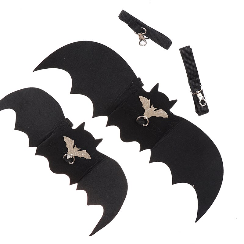 Søte flaggermus vinger for kjæledyr hund katt kostymer halloween jul cosplay klær morsomme xmas edderkopp kle opp kjæledyr tilbehør