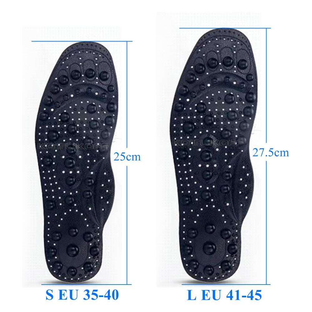 Plantillas de terapia magnética, mejora mejorada, 68 imanes, almohadillas de acupresión para zapatos, masaje adelgazante, Unisex
