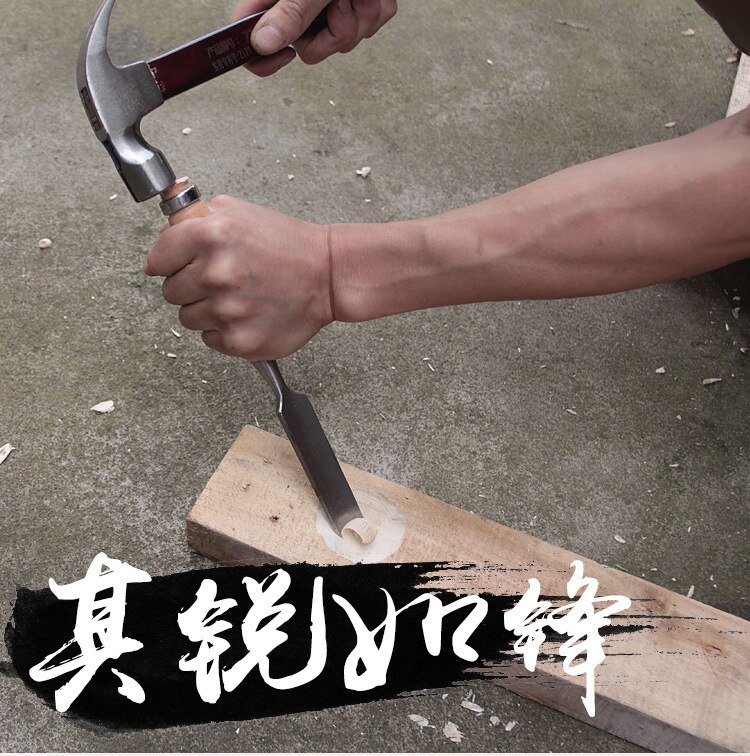 Houtbewerking Beitel Guts Houten Handvat 4 Stuks Set Van Carving Messen Hout Beitel Houtbewerking Tool Carpenter Carving Beitel