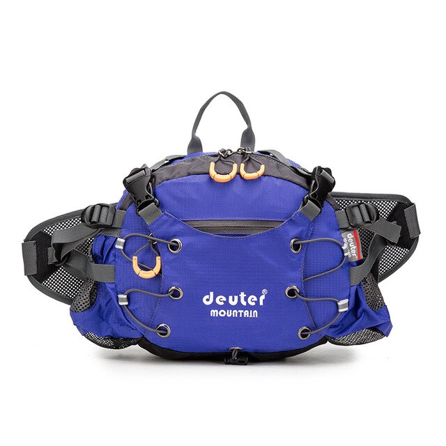 7L, conducción al aire libre, senderismo, hervidor, bolsa de cintura para hombres y mujeres, Camping, viajes, pesca, ocio, bolsa deportiva, impermeable, mochila resistente al desgaste: Blue