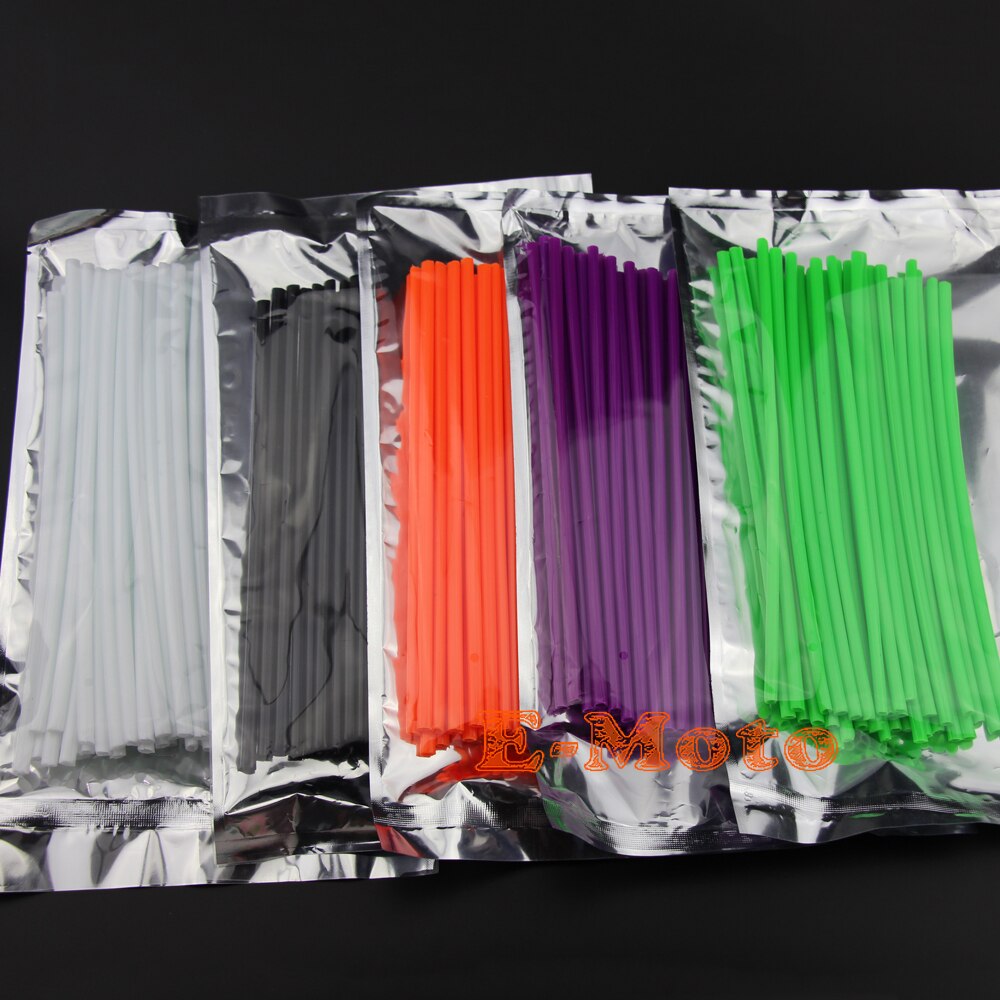 Motocross Dirt Bike Enduro SPOKE SKINS Wheel RIM SPOKE SHROUDS COVERS for KAWASAKI CRF YZF KLX KX RMZ WR250 MX Dirt Bike