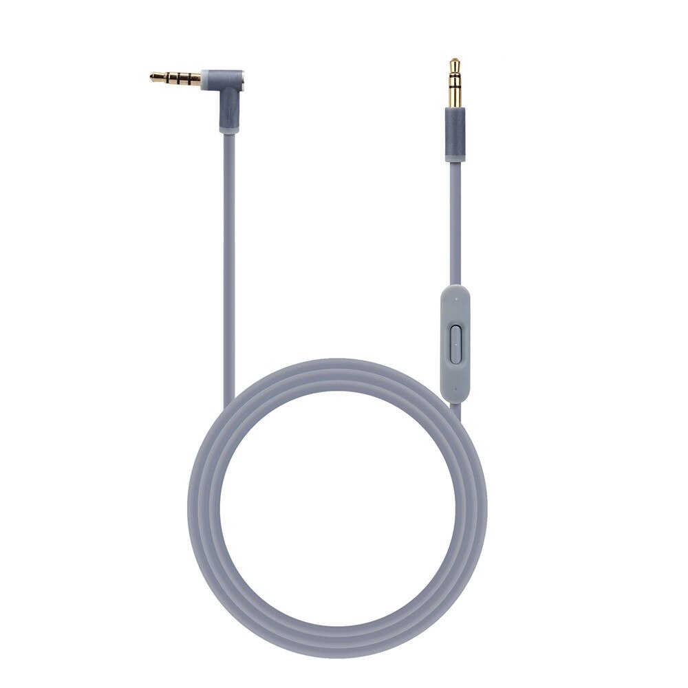 Vervangende Kabel Voor Beats By Dre Koptelefoon Solo/Studio/Pro 3.5Mm Naar 3.5Mm Male Audio Kabel koord Draad Met In-Line Microfoon