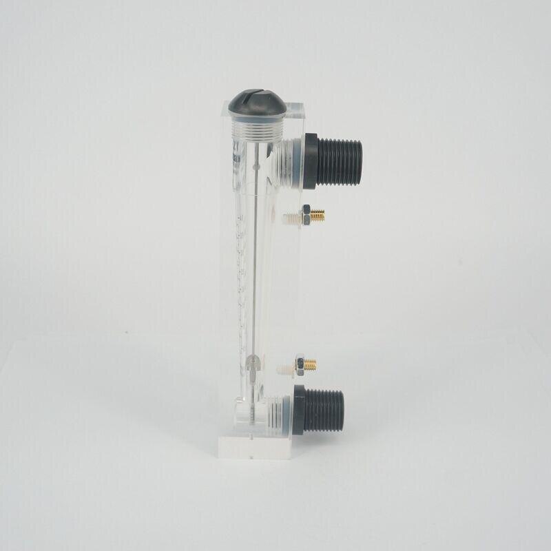 PMMA Flüssigkeit Durchflussmesser Wasser fließen Meter Tafel Rotameter Ohne Regelventil LZM-15 0,2-2LPM 16-160LPH 1-7LPM 10-100LPH 25-250