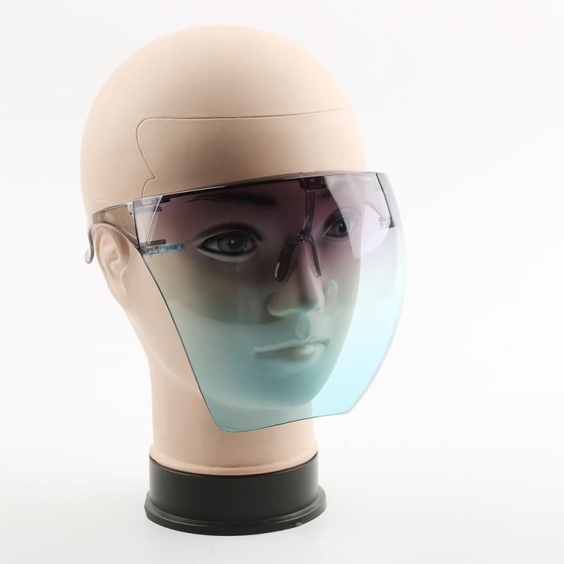 9 farben Gesicht Schild Splash Proof Maske Transparent Radfahren Gläser Anti Speichel Winddicht Maske Outdoor Blowout Klar Moto Maske