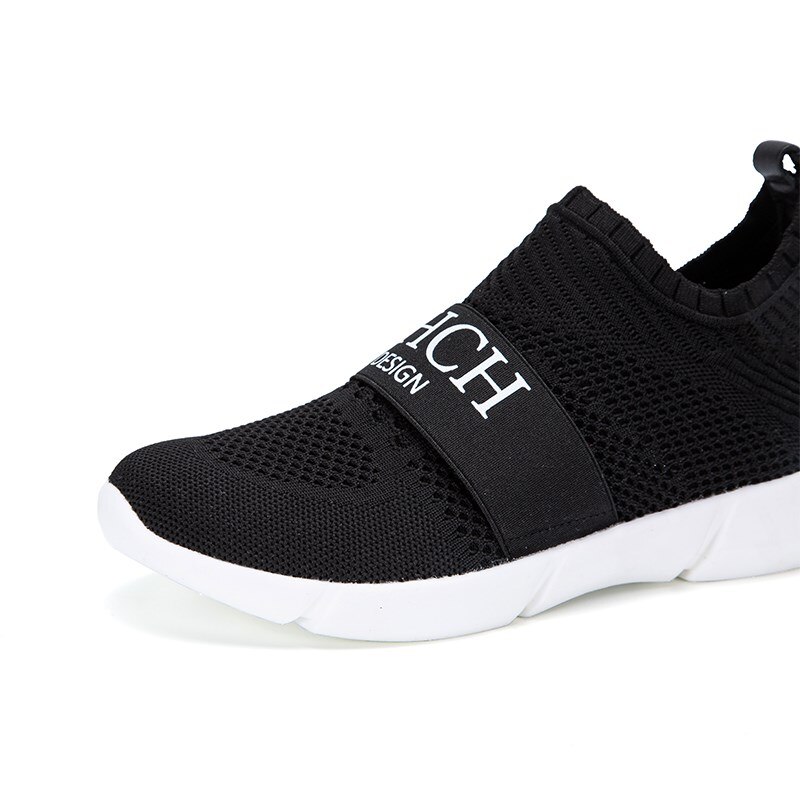 CHCH Women Shoes Gray Simple Shoes Black Causal Shoes Adult Sport for Adult Shoes School