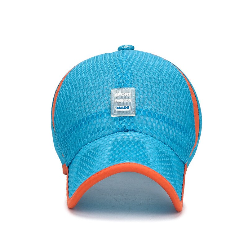Jongens Meisjes Verstelbare Baseball Caps Ademend Mesh Sport Zomer Hoed Kinderen Caps Kinderen Streetwear Uv Bescherming Panama