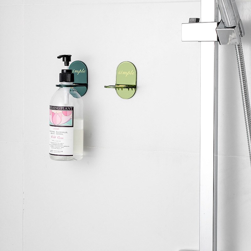 Colgador de Gel de ducha para baño, estante de pared de champú ligero de lujo, soporte de Gel de ducha para el hogar esencial, 1/3 Uds.